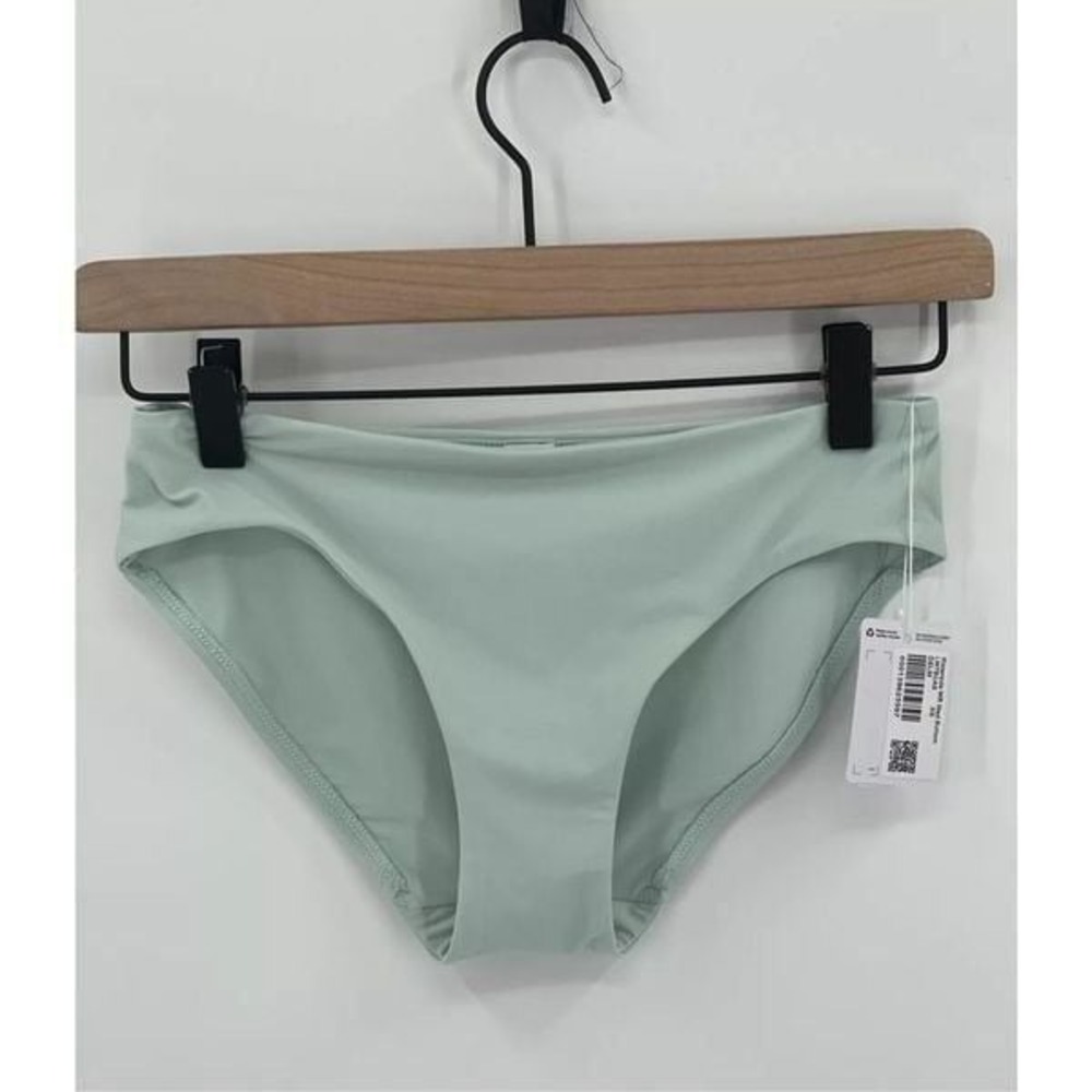 Lululemon Swim Bikini Bottom Women Size XS Light Green Women Mid Rise New‎